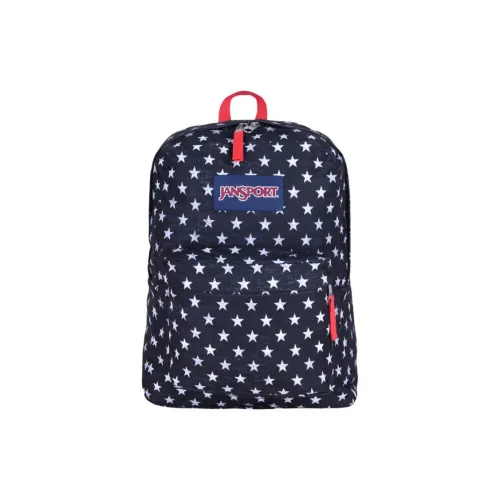 JanSport Полиэстер Рюкзак Средний Унисекс Темно-синий