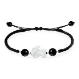 Китайский Благоприятный Животные Браслет-шнурок [Черный]