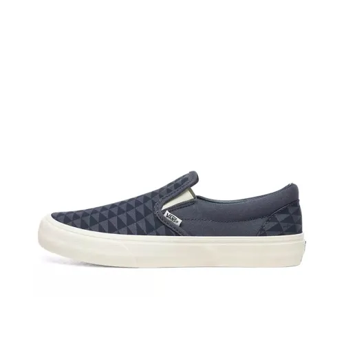 VANS Slip On Series Low Top Скейтборд Кроссовки Unisex Blue
