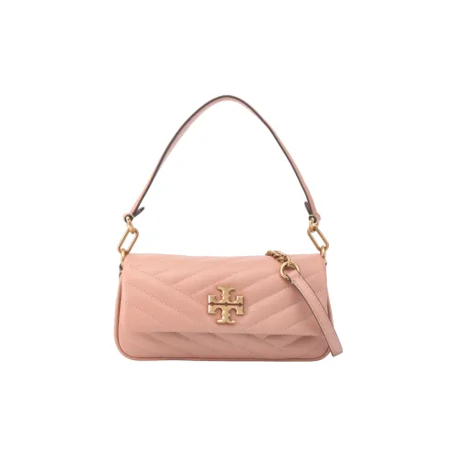 TORY BURCH Kira (Красный) Кожа Плечевая Сумка Сумка-багет Сумка через плечо Женская Розовая
