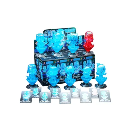 Hot Toys Мандалорец COSBI Слепые коробки Один Mystery Коробка Целая коробка 8 шт