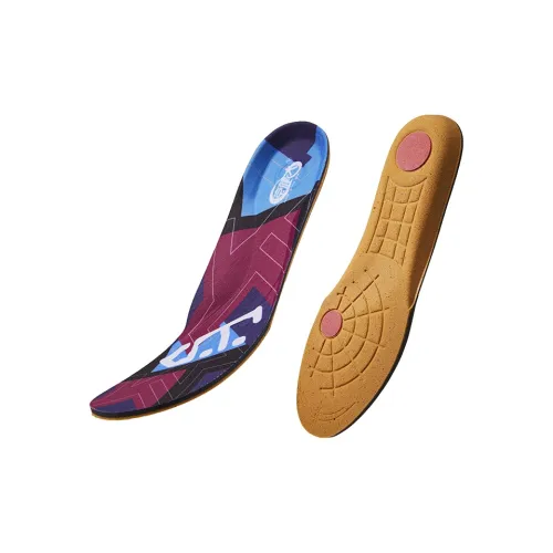 Jing Jianda Высокий Отскок Пена Стельки Унисекс Красный Синий