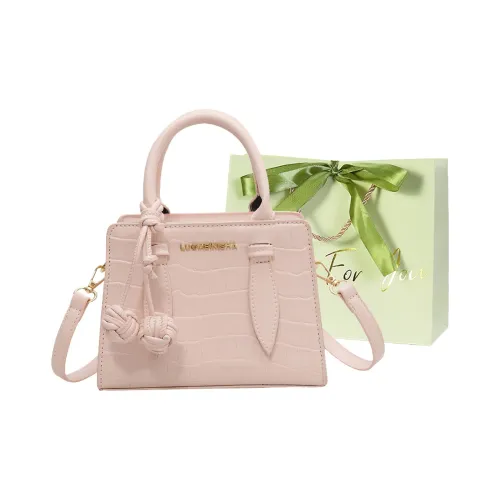 Rainbow Girl ПУ (полиуретан) Сумка Стандартная Женская Розовый Экрю Черный