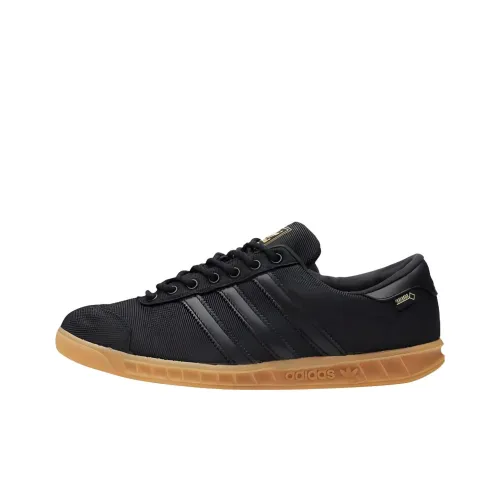 Adidas Hamburg Slip-resistant Abrasion-resistant Low Top Skateboard Shoes Men's Black Adidas Hamburg Slip-resistant Abrasion-resistant Низкие кеды для скейтбординга Мужские Черные