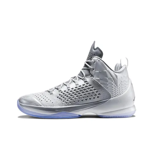 Jordan Melo M11 MID Топ Баскетбольные кроссовки Мужской Белый
