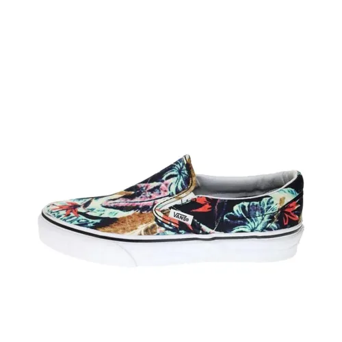 Vans Slip On Series Low Топ Скейтборд Кроссовки Женские Многоцветный