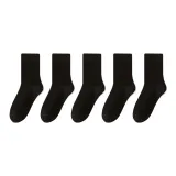 5 пар (Черный *5)