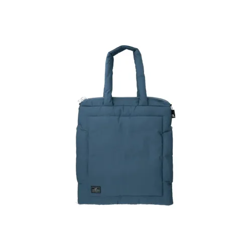 ROOTOTE Полиэстер Тоут Сумка Сумка для покупок Сумка через плечо Женская Матовая Синий Серый