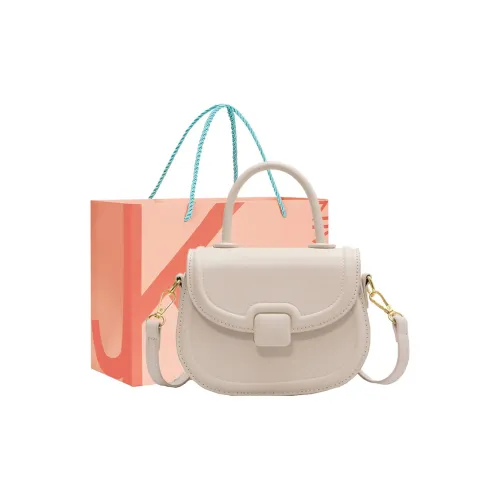 JANE KLAIN ПУ (полиуретан) Седло Сумка Через плечо Сумка Маленькая Женская Красная Черная Экрю