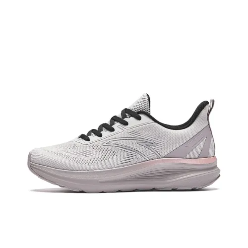 ANTA RUNNING Collection Шорты Устойчивые к истиранию Низкий Топ Повседневные Беговые кроссовки Женские Серый Фиолетовый