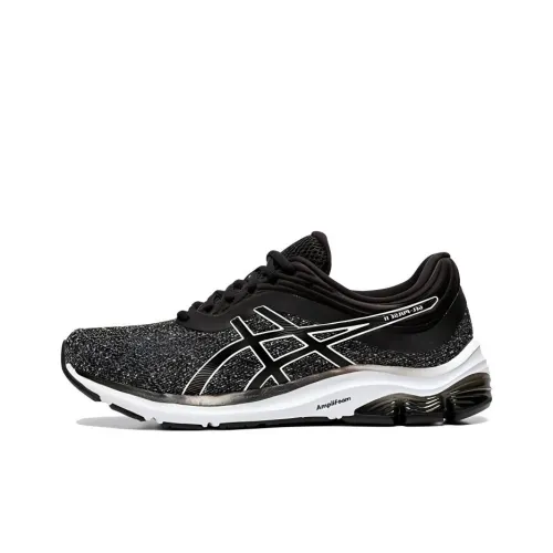 Asics Gel Impulse 11 Low Top Беговые кроссовки Женские Черный Белый