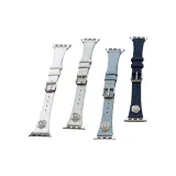 Глубокий синий/Камелия Деним часы Ремень