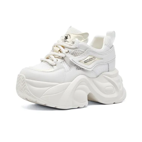 SANTA BARBARA POLO RACQUET CLUB Низкий топ толстая подошва кроссовки женские