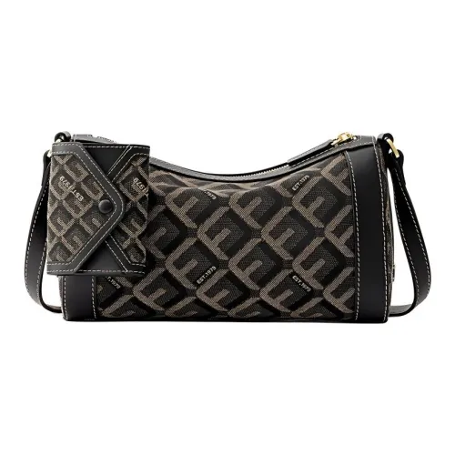 FION Сумки через плечо Кофе/Черный Женские