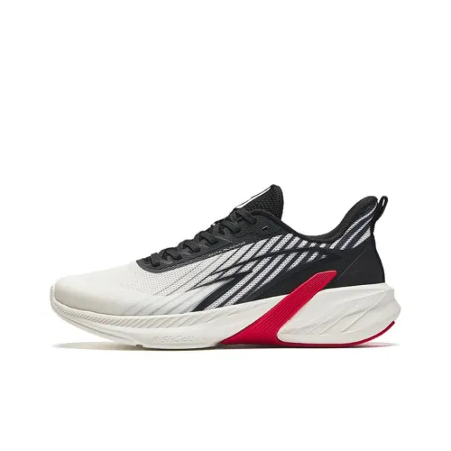 ANTA Suburban Износостойкие Низкие Кроссовки для Бега Мужские Белые Черные