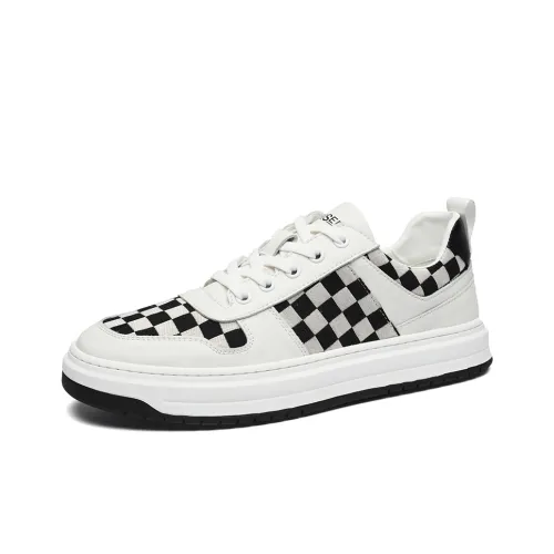 Kaiser Casual Низкий Топ Белый/Черный Мужской