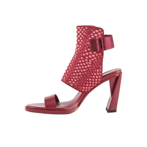 UNITED NUDE Zink FAB one Ремень Сандалии 9cm Женские Красный