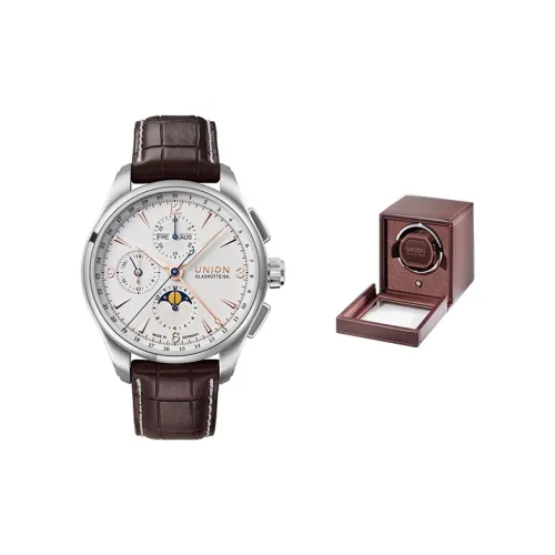 UNION GLASHUTTE/SA Автоматический механический механизм Мужские часы 40мм*40мм*0,5мм Белый