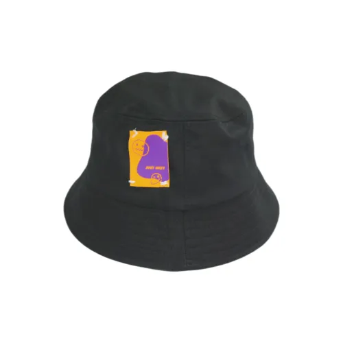 PINKORANGE Cotton Bucket Hats Унисекс Черный Белый