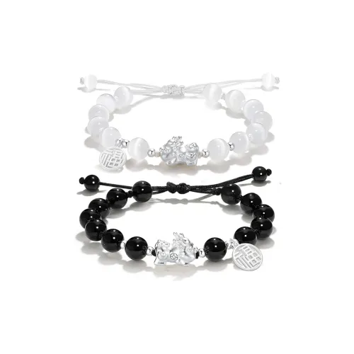 Jodie Kevin Синтетическое Искусственное стекло Кошачий глаз Браслеты Унисекс