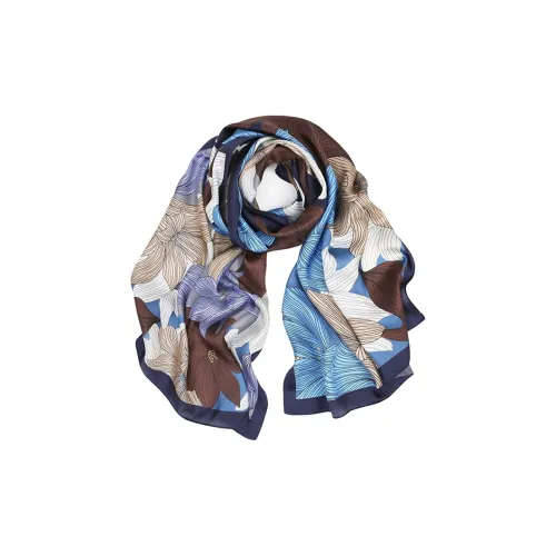 MARJAKURKI Шелковые шарфы для женщин