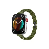 Креативный силиконовый ремешок для часов [Оливково-зеленый]