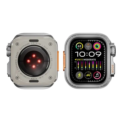 Penc Iwatch Защитный чехол для Apple Watch 7 8 9 корпус из цинкового сплава материал Apple