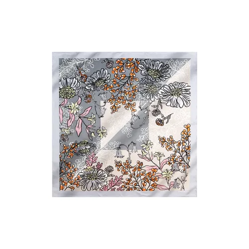 MARJAKURKI Шелковые шарфы для женщин