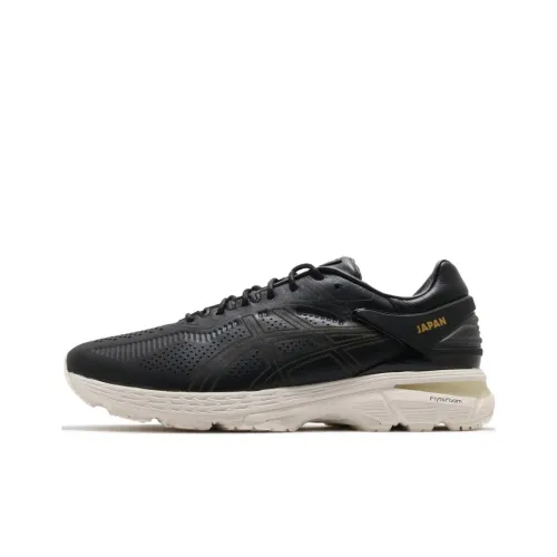 Asics Gel Kayano 25 Low Топ Беговые кроссовки Женские Черные