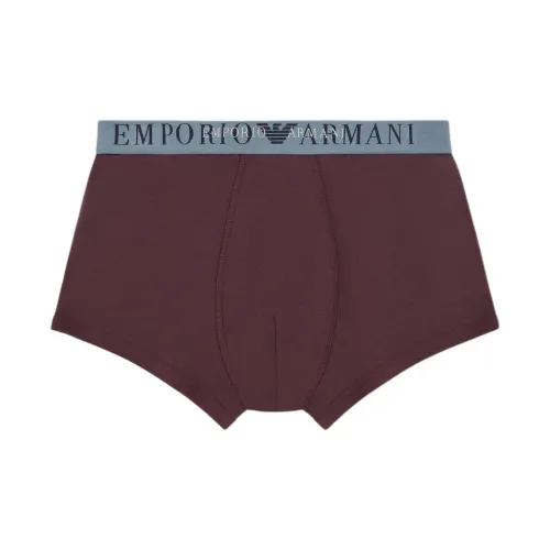 EMPORIO ARMANI Трусы Мужские 1 Пачка Темно-красный Фиолетовый