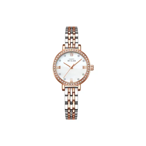 Respect the time Кварцевый механизм Часы Женские Жемчужная раковина Циферблат