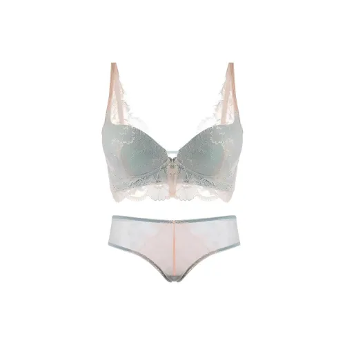 MIIOW Комплект нижнего белья Женское Зеленое