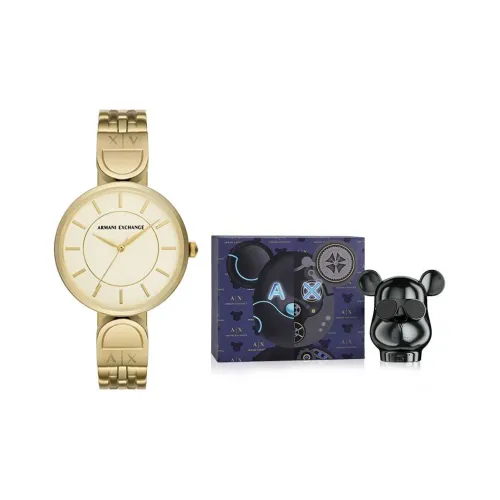 ARMANI EXCHANGEAE Кварцевый механизм Золото Циферблат Женские часы
