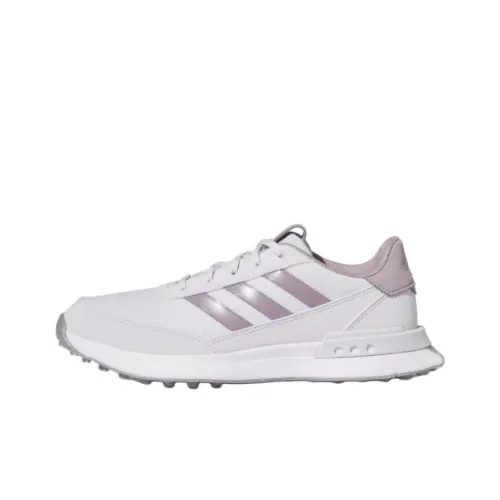 Adidas S2G 24 Амортизация Водонепроницаемый And Дышащий Поддержка Низкий Топ Обувь для гольфа Женская Белый Фиолетовый