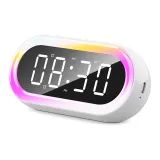 [Атмосфера Свет + Блютоут Колонка Часы] Белый