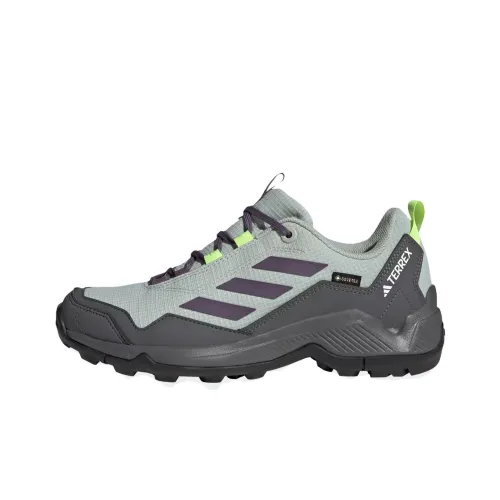 adidas Terrex Eastrail Abrasion Resistant Низкий Топ Походная обувь Женская Серый Фиолетовый Зеленый