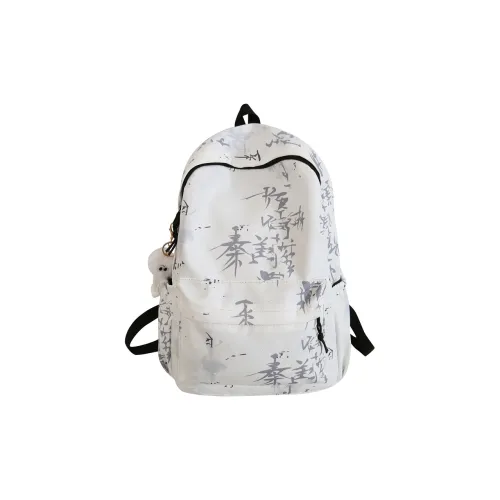 GEERDUN Nylon Backpack Standard Unisex Black White Gray Khaki Blue GEERDUN Нейлон Рюкзак Стандартный Унисекс Черный Белый Серый Хаки Синий