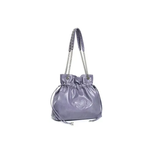 VFVF Сумка OFFICIAL ПУ (полиуретан) Портативная Сумка через плечо Сумка на плечо Средняя Женская Черная Белая Фиолетовая