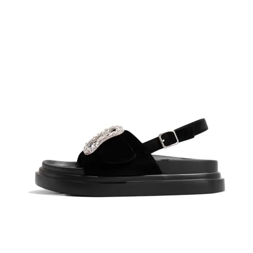 Old Meow Повседневный Flat One Strap Sandals Women's