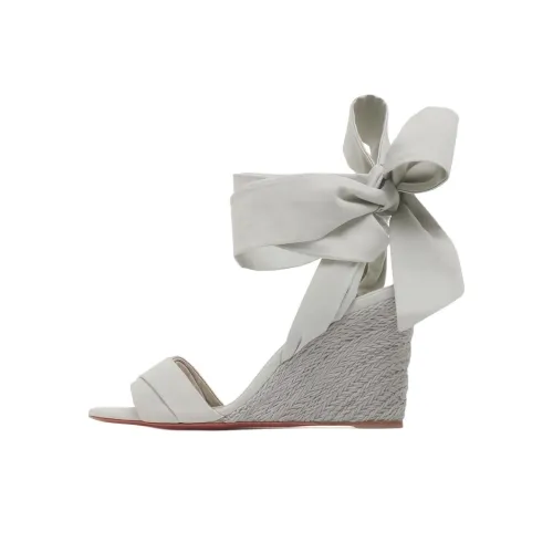 Christian Louboutin One Ремень Сандалии Серые Женские