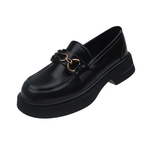 Moon Veil Лоферы Женские Черные