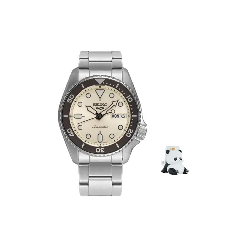SEIKO Автоматический Механический Механизм Мужские Часы 38мм*38мм*12,1мм Жемчужная Раковина Цвет
