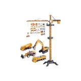 Оверсайз башня (95 см) с 50 + 4 большими инженерными транспортными средствами