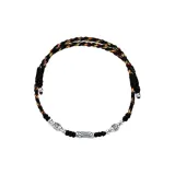 Кой Карп шнур с плетением [Черный цвет шнур]