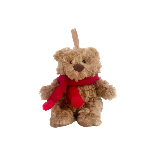 JELLYCAT Christmas Series Милый Barcelona Bear Украшение Куклы Плюшевый Брелок 12 см Высота в Сидячем Позе