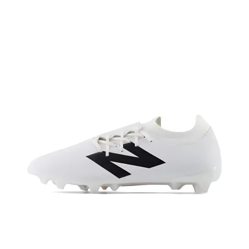 New Balance Furon v7 FG Твердый грунт Футбольные бутсы Мужские Белый Черный