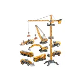 Оверсайз башня (95 см) с 50 + 7 большими инженерными машинами