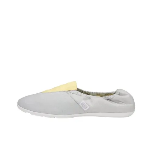Onitsuka Tiger Gymnastics Шок Absorbers Противоскользящий Устойчивый к Износу Низкий Топ Повседневная Обувь Женская Серый