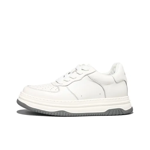 MILLIE'S Устойчивые к истиранию противоскользящие низкие кеды для скейтбординга Мужские Белые