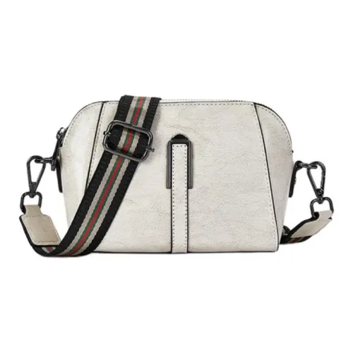 ST SAT Сумка через плечо из коровьей кожи Маленькая Женская Элегантная Белая Золото-Коричневая Элегантная Черная Винно-Коричневая